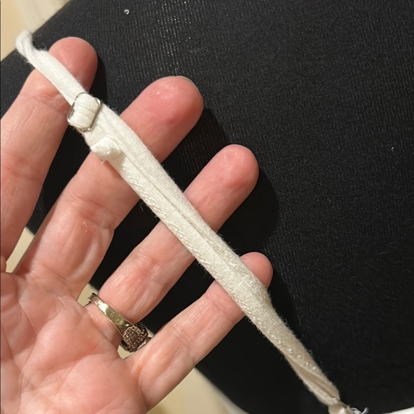 Forever 21 White Midi Dress with Spaghetti Straps. Size Medium. - Picture 6 of 8